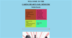 Desktop Screenshot of caringheartsjailministry.org