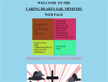 Tablet Screenshot of caringheartsjailministry.org